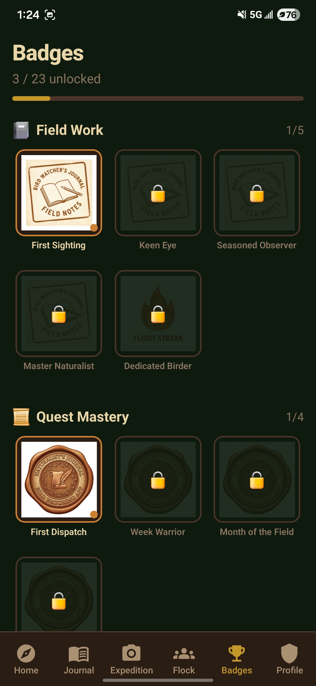 Badges and ranks